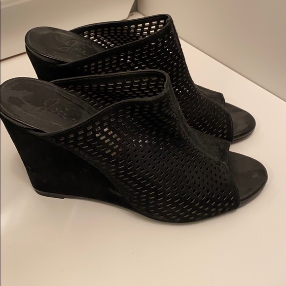 Black suede mules - Picture 2 of 6